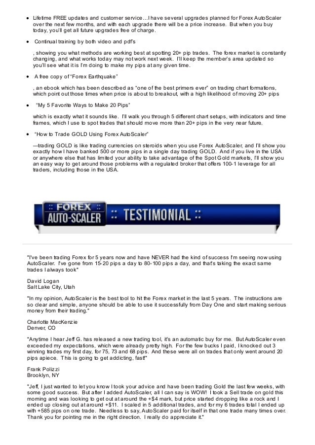 forex auto scaler